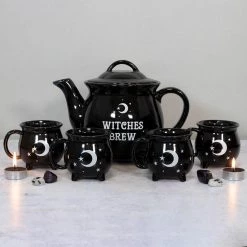 Wholesale 🔔 GOTHIC GIFTS Gothic Homewares Witches Brew | TEA SET ⭐