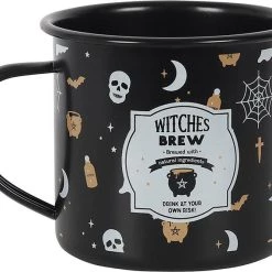 Wholesale 🥰 GOTHIC GIFTS Gothic Homewares Witches Brew | ENAMEL MUG 🔥