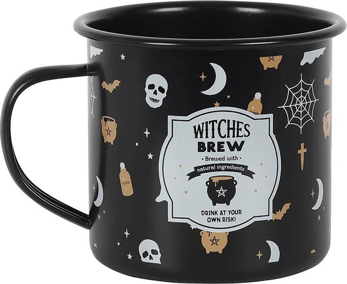 Wholesale ๐ฅฐ GOTHIC GIFTS Gothic Homewares Witches Brew | ENAMEL MUG ๐ฅ 3 Wholesale ๐ฅฐ GOTHIC GIFTS Gothic Homewares Witches Brew | ENAMEL MUG ๐ฅ