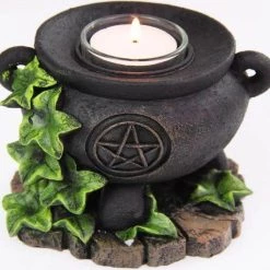 Wholesale 😀 GOTHIC GIFTS Gothic Homewares Witches Cauldron | TEALIGHT CANDLE HOLDER ✔️ -Halloween Decor Sale gothic gifts witches cauldron tealight candle holder 4 5ce98685 c96d 49fb 8be9 f6fba0b74260 700x700
