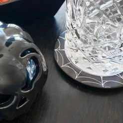 Promo ✨ HELLS BLANKETS Gothic Homewares Web Of Nightmares | COASTER SET 🤩 -Halloween Decor Sale hells blankets web of nightmares coasters 03 05d929f1 656a 442f bab1 33342716e2fc 700x700