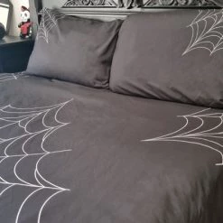 Best Sale 🔔 HELLS BLANKETS Gothic Homewares Web Of Nightmares | KING QUILT SET ✨ -Halloween Decor Sale hells blankets web of nightmares quilt set 02 0193cd74 18e0 48fb 9fd5 63e236205eae 700x700