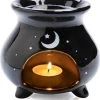 Budget 🌟 HOMEWARES Gothic Homewares Witches' Brew Cauldron | OIL BURNER 🎁
