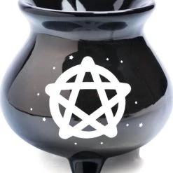 Budget 🌟 HOMEWARES Gothic Homewares Witches' Brew Cauldron | OIL BURNER 🎁 -Halloween Decor Sale homewares witches brew cauldron oil burner 3 700x700