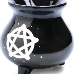 Budget 🌟 HOMEWARES Gothic Homewares Witches' Brew Cauldron | OIL BURNER 🎁 -Halloween Decor Sale homewares witches brew cauldron oil burner 4 700x700