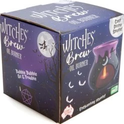 Budget 🌟 HOMEWARES Gothic Homewares Witches' Brew Cauldron | OIL BURNER 🎁 -Halloween Decor Sale homewares witches brew cauldron oil burner 6 700x700