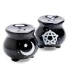 Cheap ✔️ HOMEWARES Gothic Homewares Witches' Brew Cauldron | SALT & PEPPER SET 💯