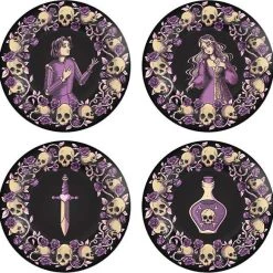 Deals 👏 HOT CHOCOLATE Gothic Homewares Romeo And Juliet | PLATE SET 🎁