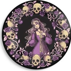 Deals 👏 HOT CHOCOLATE Gothic Homewares Romeo And Juliet | PLATE SET 🎁 -Halloween Decor Sale hot chocolate romeo and juliet plate 2 3e557254 eef5 4b93 8f1a 0d4379260c9f 700x700