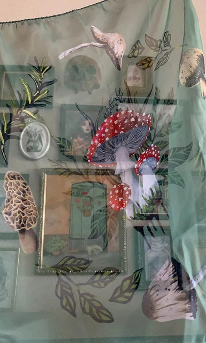 New ๐งจ HOUSE OF HEX All Mushroom Foraging | ALTAR CLOTH* ๐ 4 New ๐งจ HOUSE OF HEX All Mushroom Foraging | ALTAR CLOTH* ๐ - Image 2