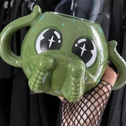 Best Pirce ✨ KILLSTAR Gothic Homewares Cthulhu [Green] | MUG" ⭐