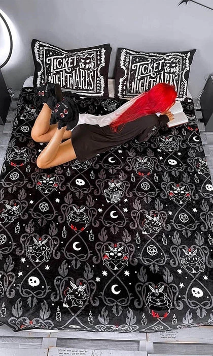 Top 10 ✔️ KILLSTAR Gothic Homewares Devil Details | BLANKET" ❤️ 3 Top 10 ✔️ KILLSTAR Gothic Homewares Devil Details | BLANKET" ❤️