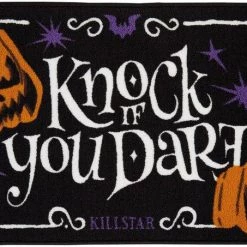 Coupon ✨ KILLSTAR Halloween Knock If You Dare | DOORMAT" 🌟 -Halloween Decor Sale killstar knock if you dare doormat 1 76ddc510 8f27 4455 b43d 8cf9d66521ad 700x700