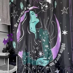 New ⌛ KILLSTAR The Moon Moonlight | SHOWER CURTAIN 😍