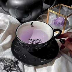 Outlet 😍 KILLSTAR Gothic Homewares Phases | TEACUP & SAUCER" 🛒