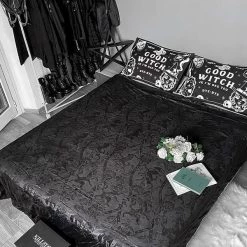 Cheap 😀 KILLSTAR Gothic Homewares Royal Slumber | BEDSPREAD" ⌛