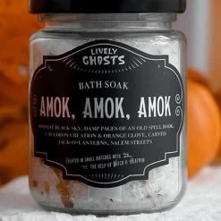 Best deal ⭐ LIVELY GHOSTS Gothic Homewares +Amok, Amok, Amok | BATH SOAK [MISSING LABEL]** 🔔 -Halloween Decor Sale lively ghosts amok amok amok bath soak 4 3850911a 840f 456a be20 f637fc515f07 700x700