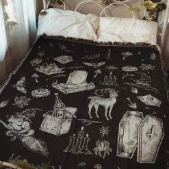 Best reviews of 🔥 LIVELY GHOSTS Gothic Homewares Cottage Witch | TAPESTRY BLANKET` ❤️ -Halloween Decor Sale lively ghosts cottage witch tapestry blanket 9 b9b144e4 e2c6 42d5 bfee 5f258f32b4a2 700x700