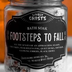 Best deal ✔️ LIVELY GHOSTS Gothic Homewares Footsteps To Fall | BATH SOAK 👏