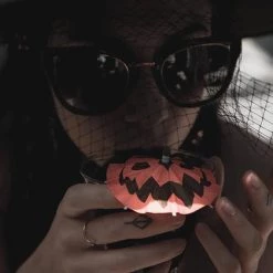 Discount 👏 LIVELY GHOSTS Halloween Haunted Spirits Pumpkin | COCKTAIL UMBRELLA [15 Pack] ⭐