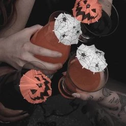 Discount 👏 LIVELY GHOSTS Halloween Haunted Spirits Pumpkin | COCKTAIL UMBRELLA [15 Pack] ⭐ -Halloween Decor Sale lively ghosts haunted spirits pumpkin cocktail umbrella 9 8b35b9ab 9adc 44ad a99c 57f58e8de9d5 700x700