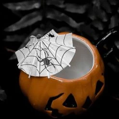 Top 10 ⌛ LIVELY GHOSTS Halloween Haunted Spirits Spider | COCKTAIL UMBRELLA [15 Pack] ❤️