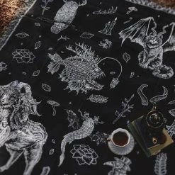 Cheapest 🛒 LIVELY GHOSTS Gothic Homewares The Creatures Woven | TAPESTRY BLANKET 🔥 -Halloween Decor Sale lively ghosts the creatures woven tapestry blanket 1 ab47eac3 35db 4437 8347 9f108dd42800 700x700