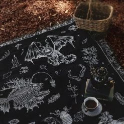 Cheapest 🛒 LIVELY GHOSTS Gothic Homewares The Creatures Woven | TAPESTRY BLANKET 🔥 -Halloween Decor Sale lively ghosts the creatures woven tapestry blanket 5 434bb64a 6fbf 44b5 8023 6daaef0c95e1 700x700