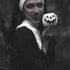 Cheapest 🎁 LIVELY GHOSTS Gothic Homewares Haunted Hallows [White Pumpkin] | MUG [LIMITED] 👏 -Halloween Decor Sale lively ghosts white pumpkin haunted hallows mug 10 c31f81bf 5940 4314 a07c 38545cc81840 700x700