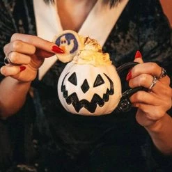 Cheapest 🎁 LIVELY GHOSTS Gothic Homewares Haunted Hallows [White Pumpkin] | MUG [LIMITED] 👏 -Halloween Decor Sale lively ghosts white pumpkin haunted hallows mug 14 e68a147b 3c91 456e a2f5 bb9081b6639a 700x700