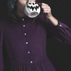 Cheapest 🎁 LIVELY GHOSTS Gothic Homewares Haunted Hallows [White Pumpkin] | MUG [LIMITED] 👏 -Halloween Decor Sale lively ghosts white pumpkin haunted hallows mug 3 ed5a4acb 5fd1 4861 b929 5c0f0186e55a 700x700