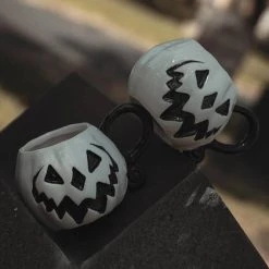 Cheapest 🎁 LIVELY GHOSTS Gothic Homewares Haunted Hallows [White Pumpkin] | MUG [LIMITED] 👏 -Halloween Decor Sale lively ghosts white pumpkin haunted hallows mug 7 7aa1aeb9 d91b 4c23 a533 ba5524e9cbc9 700x700