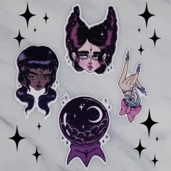 Outlet ❤️ LUNAR TIDES Lunar Tides Witch Gang | STICKER PACK 🔔 -Halloween Decor Sale lunar tides witch gang sticker pack 2 da47826b ebcf 4e4e 9ed4 eb78ae940951 700x700
