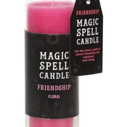 Promo 🔥 MAGIC SPELL CANDLES Gothic Homewares Magic Spell [Friendship] | TUBE CANDLE 🔥