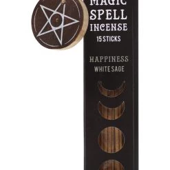 Deals ✔️ MAGIC SPELL CANDLES Gothic Homewares Magic Spell [Happiness] | INCENSE STICKS 🧨