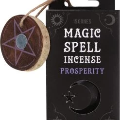 Cheap 👍 MAGIC SPELL CANDLES Gothic Homewares Magic Spell [Prosperity] | INCENSE CONES 👏