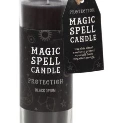 Brand new 👍 MAGIC SPELL CANDLES Gothic Homewares Magic Spell [Protection] | TUBE CANDLE` 🧨