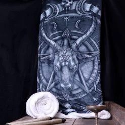 Brand new 🧨 NEMESIS NOW Gothic Homewares Baphomet | THROW BLANKET ✨ -Halloween Decor Sale nemesis now baphomet throw blanket 2 069a0208 e151 40ea 8fc9 3ecbad30a386 700x700