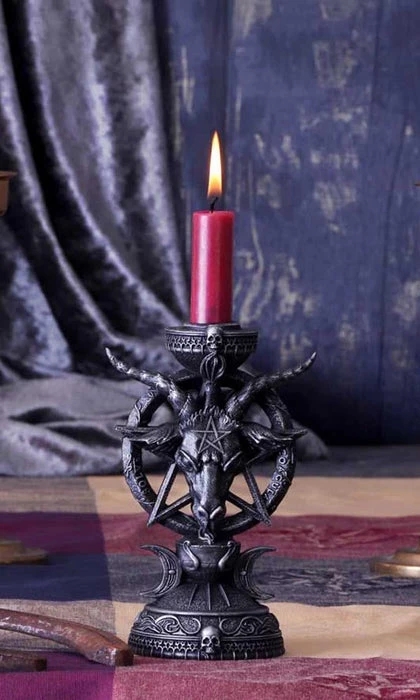 Brand new ๐ NEMESIS NOW Gothic Homewares Light Of Baphomet | CANDLE HOLDER` ๐งจ 3 Brand new ๐ NEMESIS NOW Gothic Homewares Light Of Baphomet | CANDLE HOLDER` ๐งจ