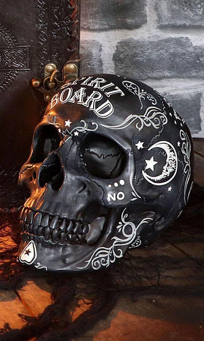 Brand new ⭐ NEMESIS NOW Gothic Homewares Spirit Board | SKULL ✔️ 3 Brand new ⭐ NEMESIS NOW Gothic Homewares Spirit Board | SKULL ✔️