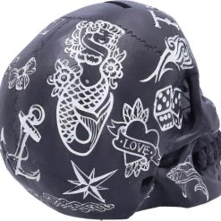 Discount 🔔 NEMESIS NOW Skulls Tattoo Fund [Black] | SKULL ⌛ -Halloween Decor Sale nemesis now tattoo fund black skull 5 079a221b 3c93 455d a1b0 4eadece8e28c 700x700