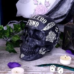Discount 🔔 NEMESIS NOW Skulls Tattoo Fund [Black] | SKULL ⌛ -Halloween Decor Sale nemesis now tattoo fund black skull 8 947802b4 eeef 4e43 bc6b e9172b9c4e19 700x700