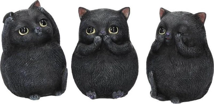 Cheapest ✔️ NEMESIS NOW Three Wise Fat Cats | FIGURINE SET 🔥 4 Cheapest ✔️ NEMESIS NOW Three Wise Fat Cats | FIGURINE SET 🔥 - Image 2