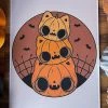 Hot Sale ❤️ PVMPKIN ART Bats Cat-O-Lantern Stack | ART PRINT 🎁 -Halloween Decor Sale pvmpkin art cat o lantern stack art print 1 be9fb62d 851f 4c18 9db8 508fe5f9299f 700x700
