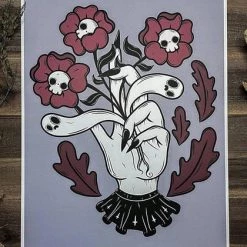 Brand new 😉 PVMPKIN ART Ghosts Flowers For Lost Souls | ART PRINT ⭐