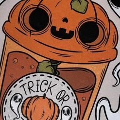 Best Pirce ✨ PVMPKIN ART Ghosts Trick Or Treat Pumpkin Juice | ART PRINT 👏 -Halloween Decor Sale pvmpkin art trick or treat pumpkin juice art print 3 b82afa23 ef4a 4e47 b23e 18c8835bb39c 700x700