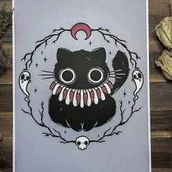 Best Sale 🤩 PVMPKIN ART Cats Voidling And Friends | ART PRINT ⌛