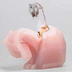 Promo ✔️ PYROPET Cats Kisa [Pink] | CANDLE 🛒 -Halloween Decor Sale pyropet kisa pink candle 04 700x700