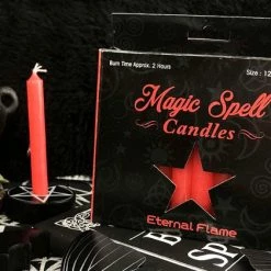 Hot Sale ❤️ MAGIC SPELL CANDLES Gothic Homewares Eternal Flame [Red] | SPELL CANDLE 🤩 -Halloween Decor Sale red 700x700