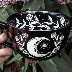 Outlet ❤️ ROGUE AND WOLF Gothic Homewares Black Widow | MUG" 😉